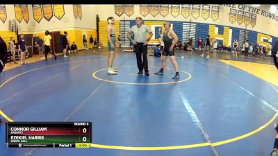 175 Gold Round 3 - Connor Gilliam, Hagerty vs Ezekiel Harris, North Hall