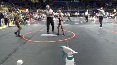 85 lbs Round Of 16 - Jaxten Norman, Parkland vs Yusuf Konte, Methacton