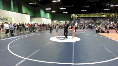 95 lbs Consi Of 8 #1 - Tatianna Castillo, MI vs Xuan Graham, PA