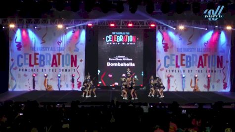 Zone Cheer All-Stars - Bombshells [2024 L4 Senior Day 1] 2024 The Varsity All-Star CELEBRATION