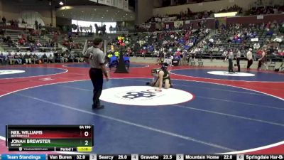 6A 190 lbs Quarterfinal - Jonah Brewster, Bryant vs Neil Williams, Bentonville