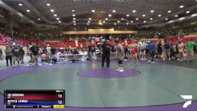 160 lbs Semifinal - Merrik Murray, MO vs Jude Randall, OK