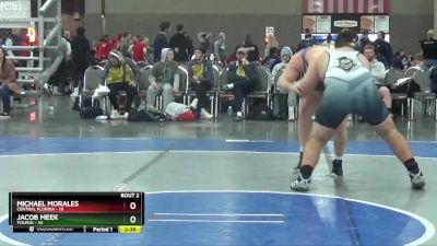 285 lbs Round 1 (4 Team) - Jacob Meek, Toledo vs Michael Morales, Central Florida