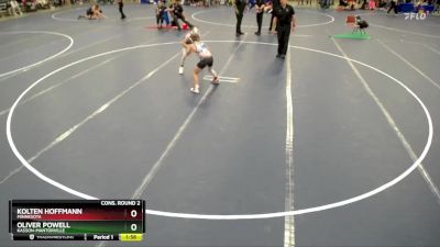 106 lbs Cons. Round 2 - Oliver Powell, Kasson-Mantorville vs Kolten Hoffmann, Minnesota