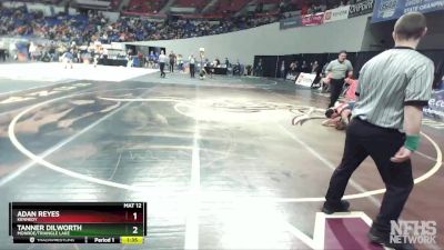 2A/1A-113 Quarterfinal - Adan Reyes, Kennedy vs Tanner Dilworth, Monroe/Triangle Lake