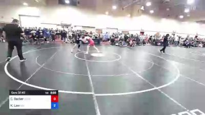 70 kg Cons 32 #2 - Cole Becker, Minnesota vs Kade Law, Boilermaker RTC