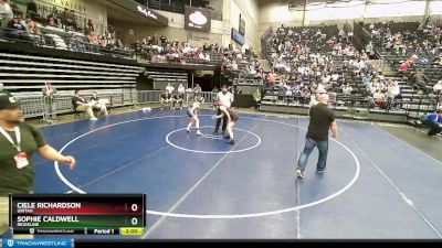 4A 140 lbs Cons. Round 1 - Sophie Caldwell, Ridgeline vs Ciele Richardson, Uintah