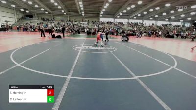 113 lbs Consi Of 64 #1 - Tyler Herring, GA vs Cahota LaFond, VT