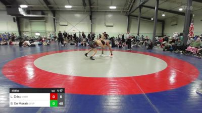 160 lbs Rr Rnd 3 - Logan Crisp, Guerrilla Wrestling Academy vs Bryan De Morais, Level Up