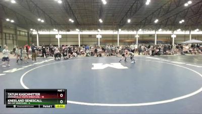 63 lbs Round 2 (4 Team) - Kneeland Senescall, Big Cat Wrestling vs Tatum Kaschmitter, Grangeville Youth Wrestling