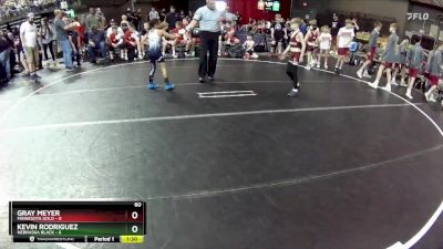 60 lbs Round 5 (6 Team) - Gray Meyer, Minnesota Gold vs Kevin Rodriguez, Nebraska Black