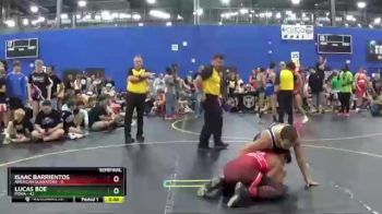 150 lbs Semis & 1st Wrestleback (8 Team) - Lucas Boe, POWA vs Isaac Barrientos, American Gladiators
