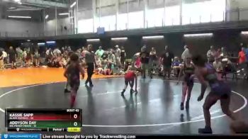 77 lbs Round 9 (10 Team) - Kassie Sapp, Black Mambas vs Addyson Day, Big Money Movin