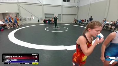 105 lbs Round 4 (6 Team) - Myla Woolridge, Missouri vs Moriah Morphet, Indiana