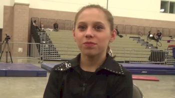 Catching up with Junior Elite Sydney Johnson-Scharpf