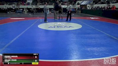 6A 113 lbs Quarterfinal - Pedro Miguel, Fort Payne vs Drake Craig, Athens