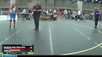 155 lbs Placement Matches (16 Team) - Isabella Badon, Presbyterian vs Marlynne Deede, Augsburg