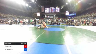 182 lbs Rnd Of 64 - Zane Pannell, Illinois vs Holden Martin, Oklahoma