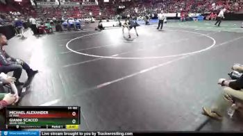 D1-182 lbs Cons. Round 1 - Michael Alexander, De Pere vs Gianni Scacco, Union Grove