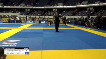 CLAY LANDON MAYFIELD vs FRANCISCO DE ASSIS LEMOS LO 2022 World IBJJF Jiu-Jitsu No-Gi Championship