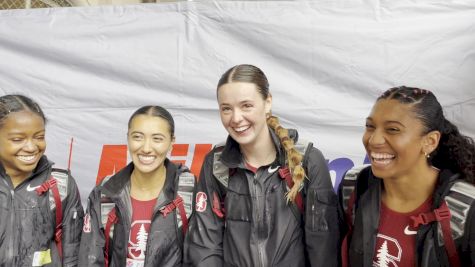 Stanford Women Dominate DMR In The Rain, Then Fly To California To Race The Next Day