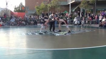 157 lbs match Luke McDonald Cal Ploy vs. Hendrickson Oregon State