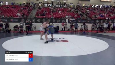 125 kg Semis - Christian Carroll, Cowboy RTC vs Carter Neves, Ohio