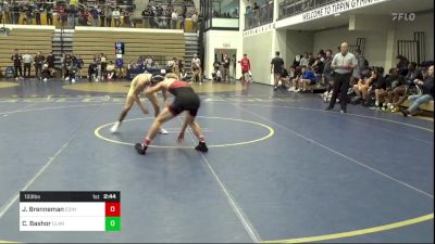 133 lbs Round Of 32 - Jacob Brenneman, Edinboro vs Clayton Bashor, Clarion