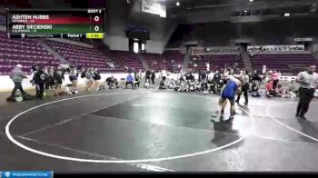 W-164 lbs Quarterfinals (8 Team) - Abby Siecienski, California vs Ashten Hubbs, Wyoming
