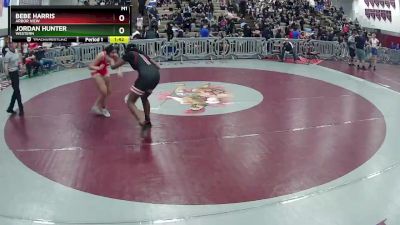 G165-72 lbs Round 1 - Jordan Hunter, Western vs Bebe Harris, Arbor View