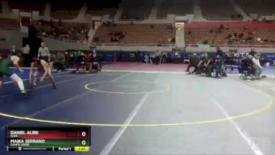 D2-106 lbs Champ. Round 1 - Maika Serrano, Campo Verde vs Daniel Alire, Kofa