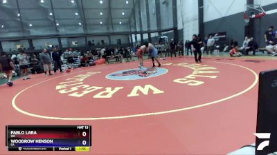 190 lbs Cons. Round 2 - Pablo Lara, WA vs Woodrow Henson, CA