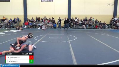 95 lbs Cons. Round 2 - August Hartung, Stillwater Area Wrestling vs Chase Whitney, Scoring Edge