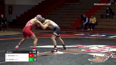 157 lbs Rr Rnd 1 - Luke Kemerer, Edinboro vs Matt Hoelke, Rider