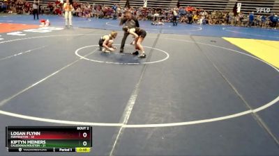 93 lbs Quarterfinals (8 Team) - Kiptyn Meiners, Caledonia/Houston vs Logan Flynn, Farmington