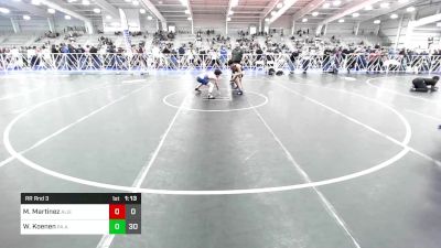 100 lbs Rr Rnd 3 - Milo Martinez, Team Alien Spaceship vs Wyatt Koenen, PA Alliance White