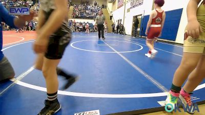 85 lbs Round Of 16 - Alexander Nessmith, Battlefield Wrestling Club vs Jesse Bell, Warner Eagles Youth Wrestling