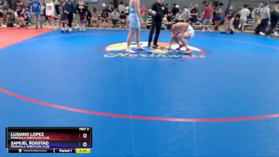 215 lbs Round 4 - Lusiano Lopez, Peninsula Wrestling Club vs Samuel Rogstad, Peninsula Wrestling Club