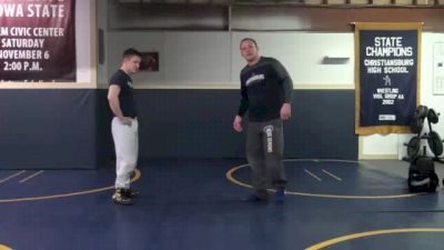 Daryl Weber - Front Headlock to Inside Trip