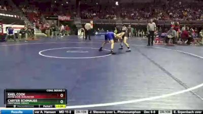 2A-113 lbs Cons. Round 3 - Carter Schmauss, Crestwood, Cresco vs Kael Cook, Notre Dame, Burlington