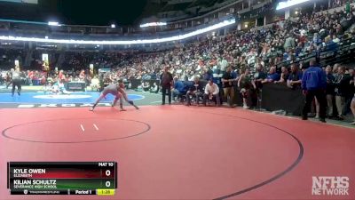 144-3A Quarterfinal - Kyle Owen, Elizabeth vs Kilian Schultz, Severance High School