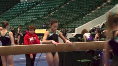 Nadia Cho BB, 2014 WOGA Classic podium training