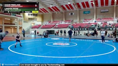 61-65 lbs Round 3 - Aasar Freeland, Glasgow Wrestling Academy vs Landon Payne, Mitchell Youth Wrestling