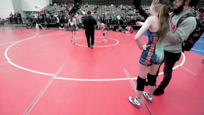 112 lbs Rr Rnd 2 - Olivia Guy, Orchard South WC vs Rosalie Sharp, American MMAW