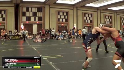 155 lbs Round 2 (6 Team) - Luke Burke, Town WC vs Joey Ortega, Yale Street WC