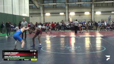 125 lbs Cons. Round 2 - Dan McLaughlin, Western New England University vs Jabari Pinkney, Norwich University