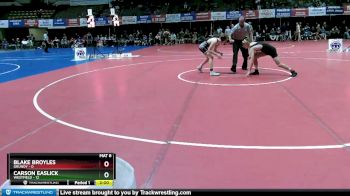 120 lbs Champ - Round 1 (16 Team) - Carson Easlick, Westfield vs Blake Broyles, Grundy