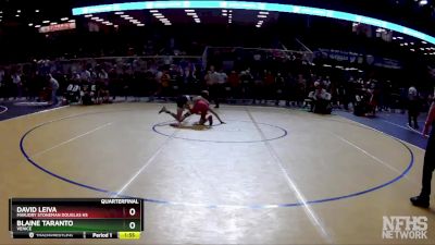 3A 120 lbs Quarterfinal - BLAINE TARANTO, Venice vs David Leiva, Marjory Stoneman Douglas HS