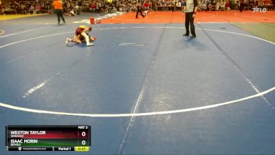 72 lbs Cons. Round 1 - Isaac Morin, Bemidji vs Weston Taylor, Wabasso