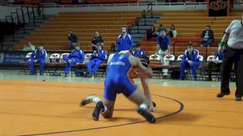 165 lbs match Tyler Caldwell Oklahoma State vs. David Meza CSUB